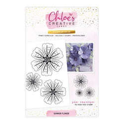 Chloe’s Creative Cards - Stamp – Summer Flower