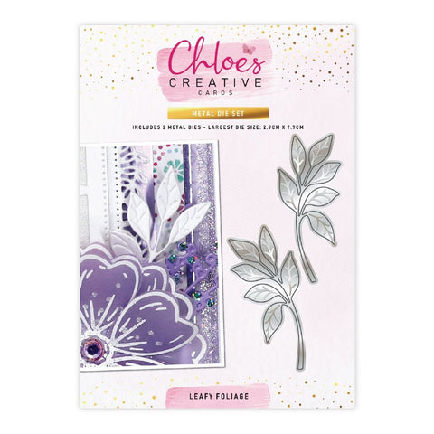 Chloes Creative Cards - Metal Die Set - Leafy Foliage