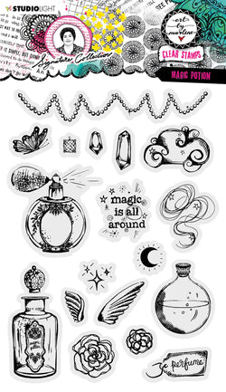 Art By Marlene clear stamp magic potion Stamp505