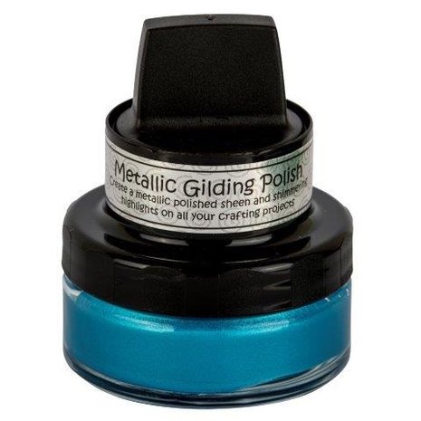 Cosmic Shimmer Metallic Gilding Polish - Ocean teal 50ml