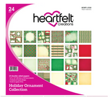 Heartfelt Creations holiday ornament paper pack