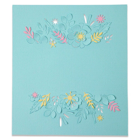 Sizzix floral borders