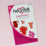 Heartfelt Creations - Tulip bouquet stamp and die set
