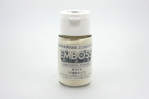 Tsukineko Emboss  Embossing powder - White