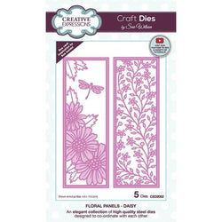 Creative Expressions Sue Wilson Craft Die Floral Panels Daisy