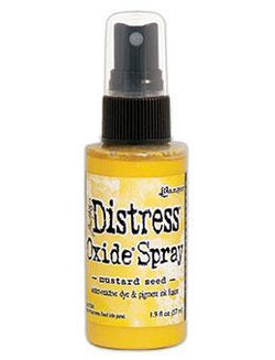 Distress oxide spray - mustard seed