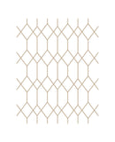 Spellbinders Geometric Diamond Background Glimmer Hot Foil Plate WITH STENCILS