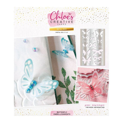 Chloes die set – butterfly embellishments