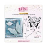 Chloes Creative Cards Die & Stamp Set – Grande Botanical Butterfly