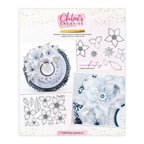 Chloes Creative Cards Christmas magnolia  stamps and dies