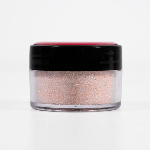 Chloes  Sparkelicious Glitter 1/2oz Jar - Sugared peach
