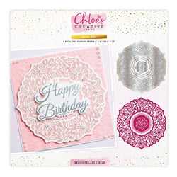 Chloes die set –Exquisite lace circle - 6x6 inch - PRE-ORDER