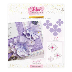 Chloes cut-and-emboss folder – Majestic flower - PRE-ORDER