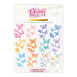 Chloes die set – butterfly embellishments PLUS vellum paper pack