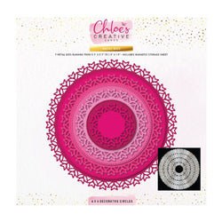 Chloes die set – 6x6 inch decorative circle
