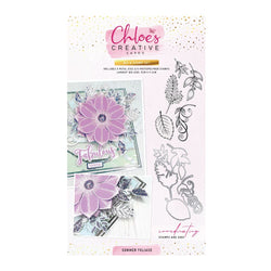 Chloe’s Creative Cards Die & Stamp Set – Summer Foliage