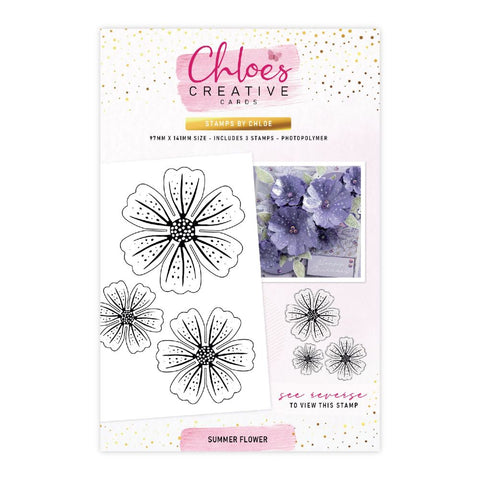 Chloe’s Creative Cards - Stamp – Summer Flower