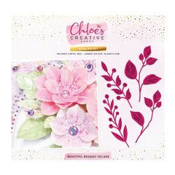 Chloes Creative Cards Metal Die Set - Beautiful Bouquet Foliage (foliage only)