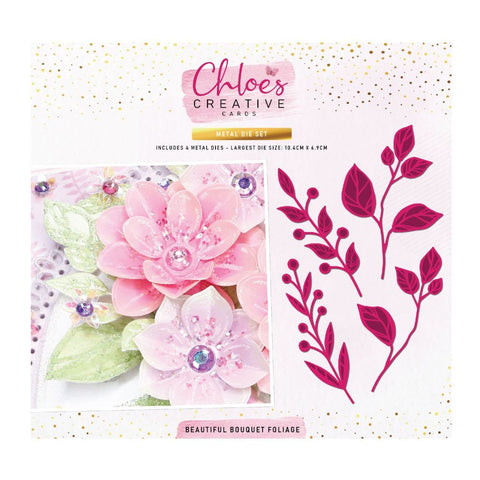 Chloes Creative Cards Metal Die Set - Beautiful Bouquet Foliage (foliage only)