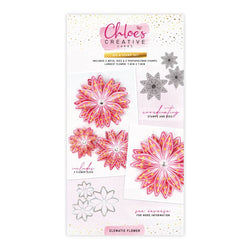 Chloes Creative Cards Clematis flower stamp and die set