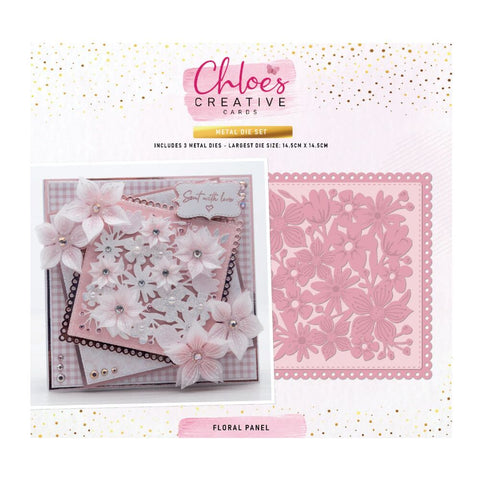 Chloes Creative Cards - Flower panel die - PRE-ORDER