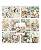 Mintay art journal book - Peony silence