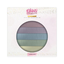 Chloes Creative Cards Matt Mirror Card Pad (8 x 8) - Sugared Pastels