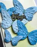 Memory Box hot foil plate and die - Posh hugs