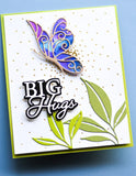 Memory Box - Big hugs posh script die