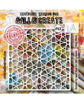 AALL & Create stencil - Daisy wheels AALL-PC-168