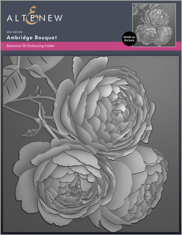 Altenew  - 3D embossing folder - Ambridge