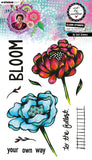 Art By Marlene (ABM) stamp set In full bloom ABM-26-STAMP939