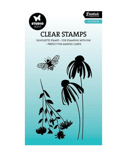 Studio Light  stamp set -  Clear Stamp Echinacea Essentials