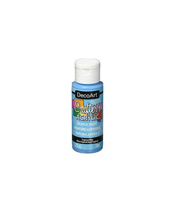 DecoArt acrylic paint tropical blue