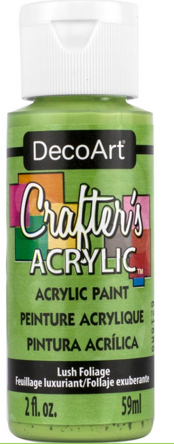 DecoArt acrylic paint lush foliage