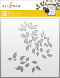 Altenew rustling leaves embossing folder  AND stencil- PRE-ORDER
