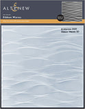 Altenew  - 3D embossing folder - Ribbon waves - PRE-ORDER
