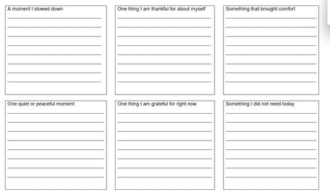 Gratitude journalling card prompts (FREE) - 18 cards