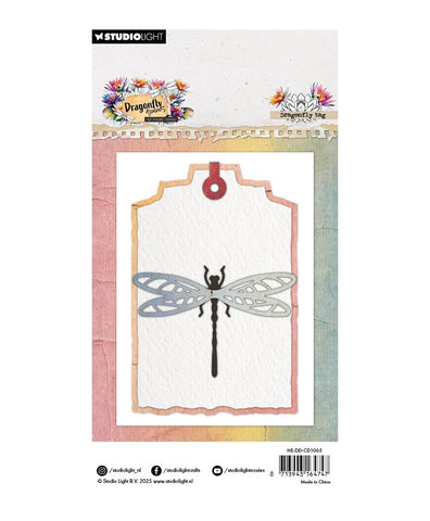 HE Dragonfly Dreams Cutting Die Dragonfly tag 6 Pc  - PRE-ORDER