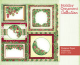 Heartfelt Creations holiday ornament paper pack