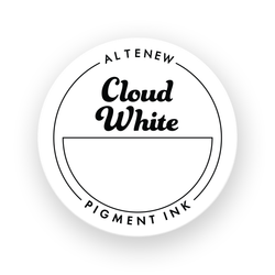 Altenew dye inkpad - cloud white