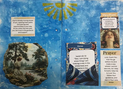 Bible journalling kit - new paths - Isaihia 43 v 19 (FREE)