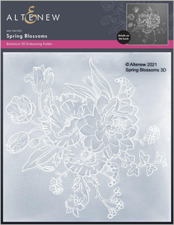 Altenew  - 3D embossing folder - Spring blossom