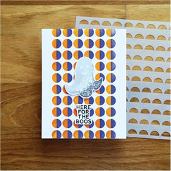 Simon Hurley stencil - flip flop circles 6x6 inch