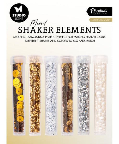 Studio Light - Shaker elements - luxurious gold