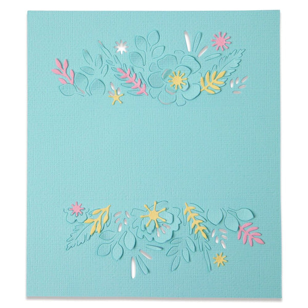 Sizzix floral borders