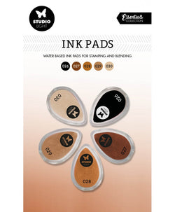 Studio Light ink pad set - Shades of brown