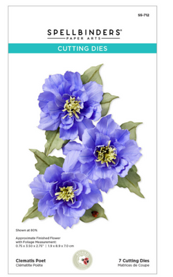 Spellbinders clematis die set