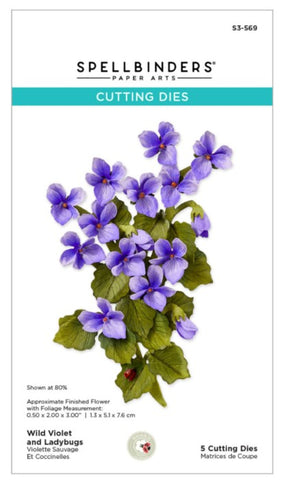 Spellbinders violet die set