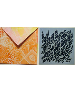 Art By Marlene stencil flames